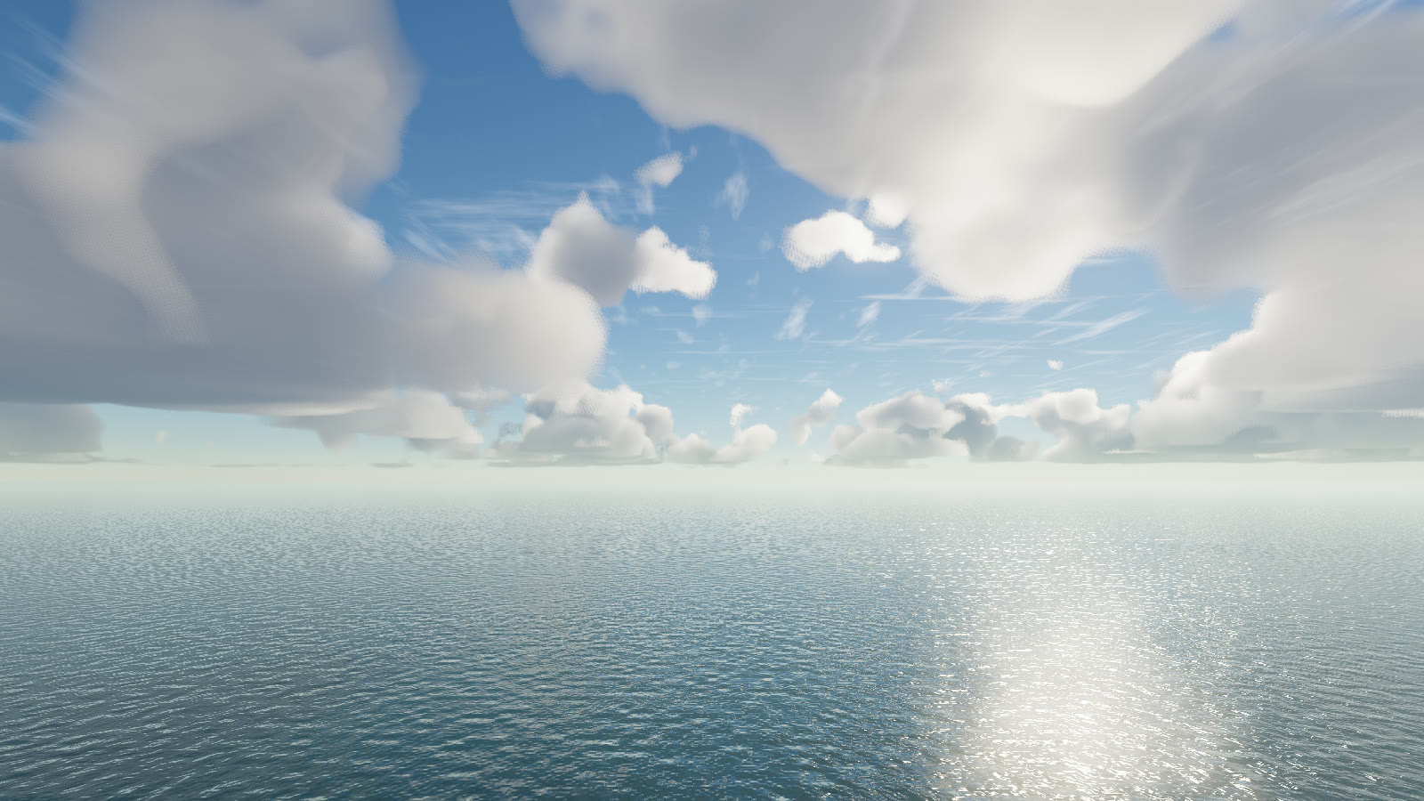 Under the base of a `towering` deck